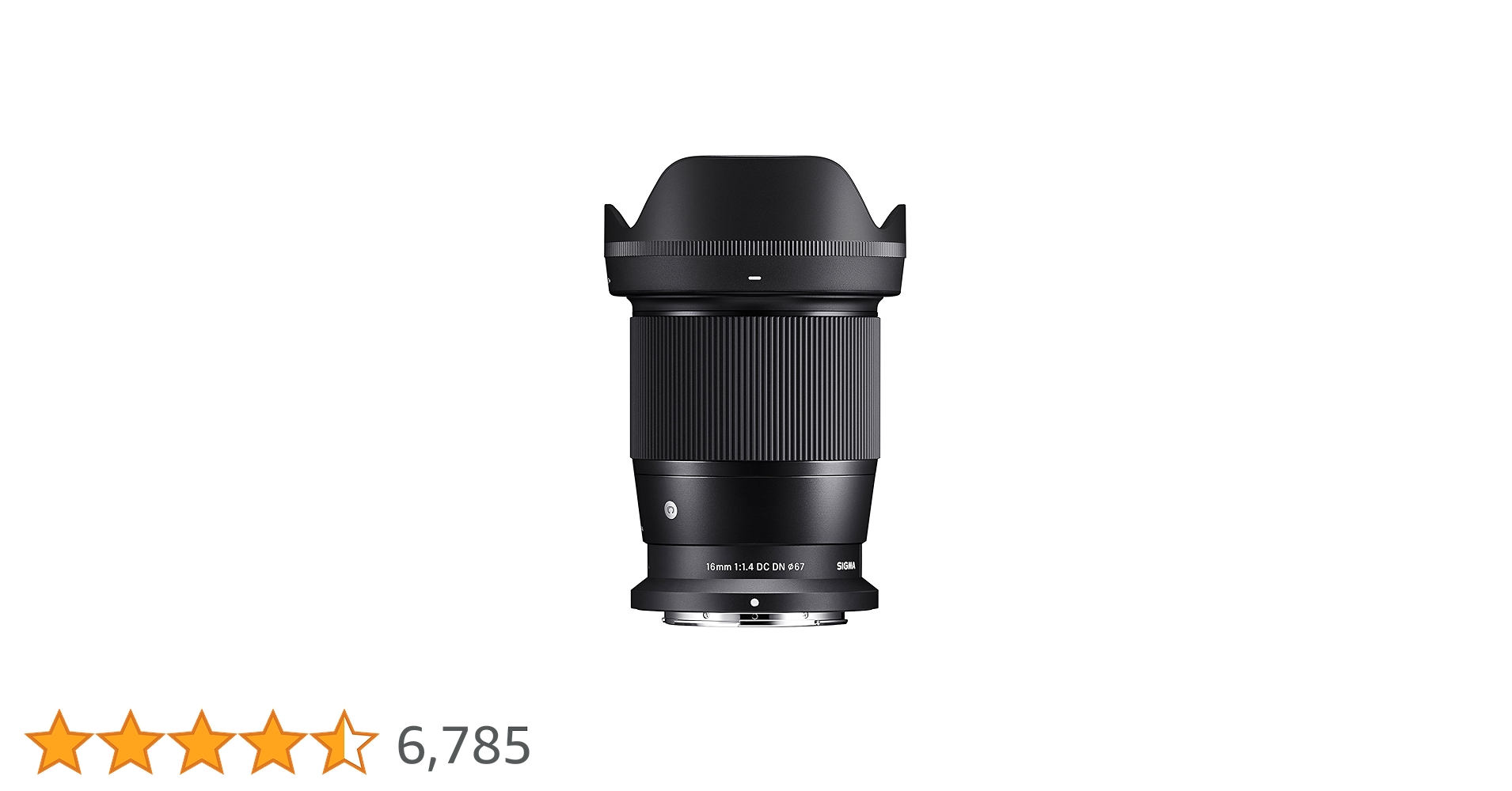 Amazon.co.jp: シグマ(Sigma) レンズ 16mm F1.4 DC DN Nikon ニコン Z